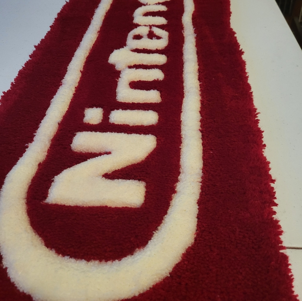 Custom Handmade Nintendo Rug - Picture 2 of 3